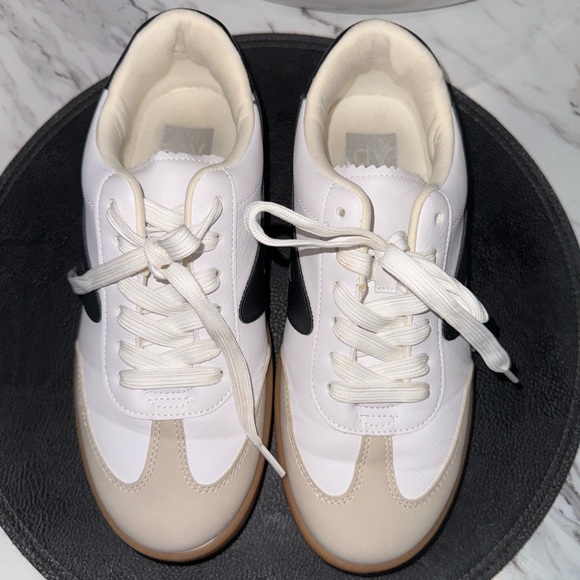 DV by Dolce Vita White and Tan Women's Sneakers size 7.5 - Picture 6 of 16